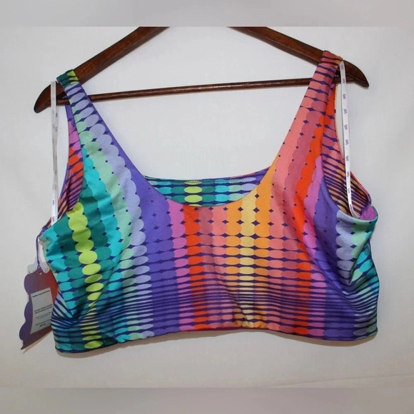 NWT Yitty Headliner Shaping Midi Pride Rainbow Bralette 3XL in Pride Prismatic - Picture 6 of 11